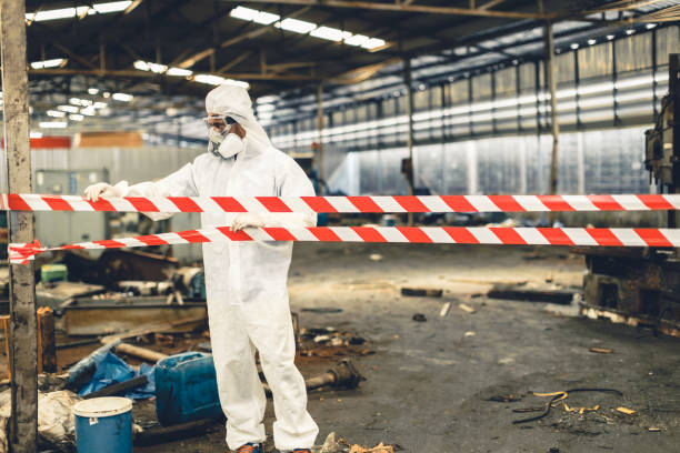 Professional Crime Scene Cleanup technician working in Lovejoy, IL
